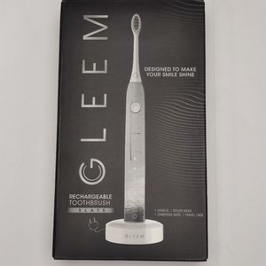 GLEEM Rechargable Toothbrush Slate NWT NIB